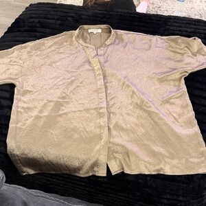 Fun 2 Fun Gold Blouse